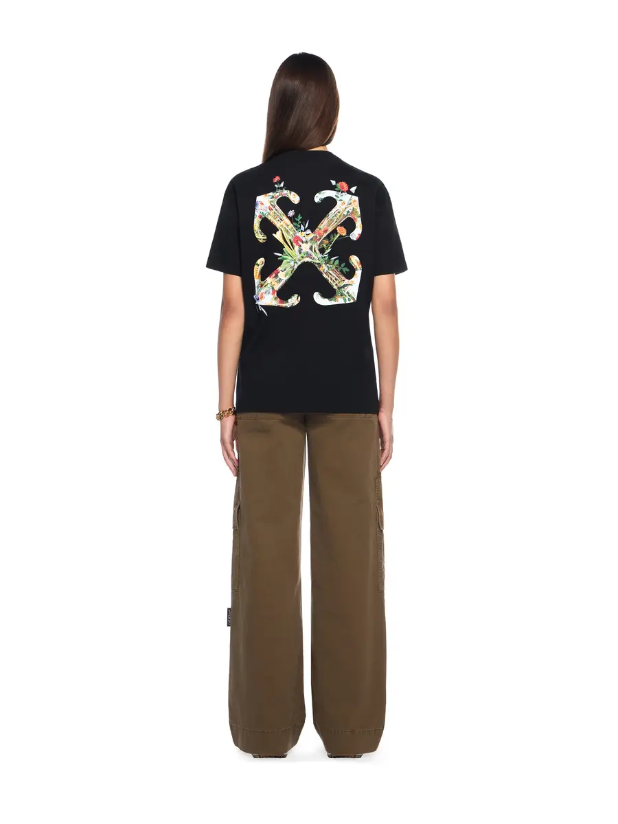 Off-White Arrow Glass Flower Regular Logo T-Shirt | Thumbnail 4 Off-White Arrow Glass Flower Regular Logo T-Shirt | Thumbnail 4