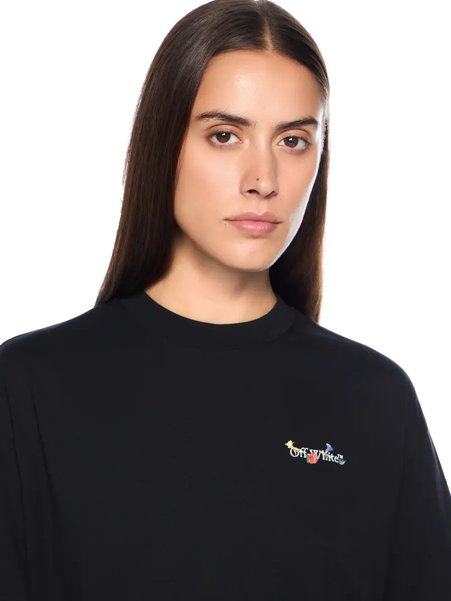 Off-White Arrow Glass Flower Regular Logo T-Shirt | Thumbnail 5 Off-White Arrow Glass Flower Regular Logo T-Shirt | Thumbnail 5