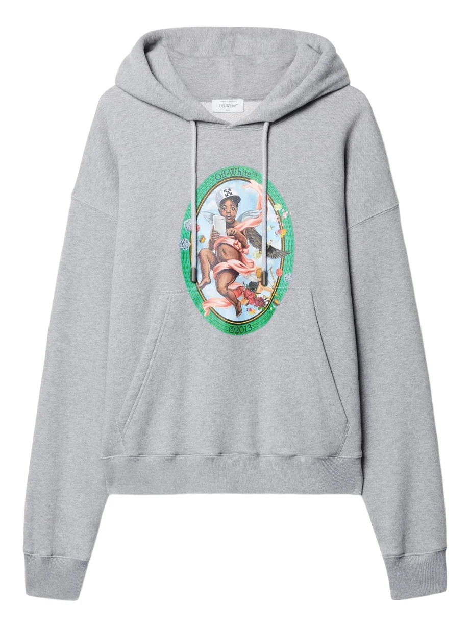Off-White Gray Fresco Hoodie