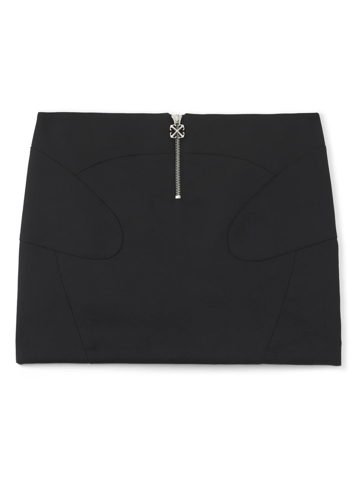 Off-White Zip Up Skirt