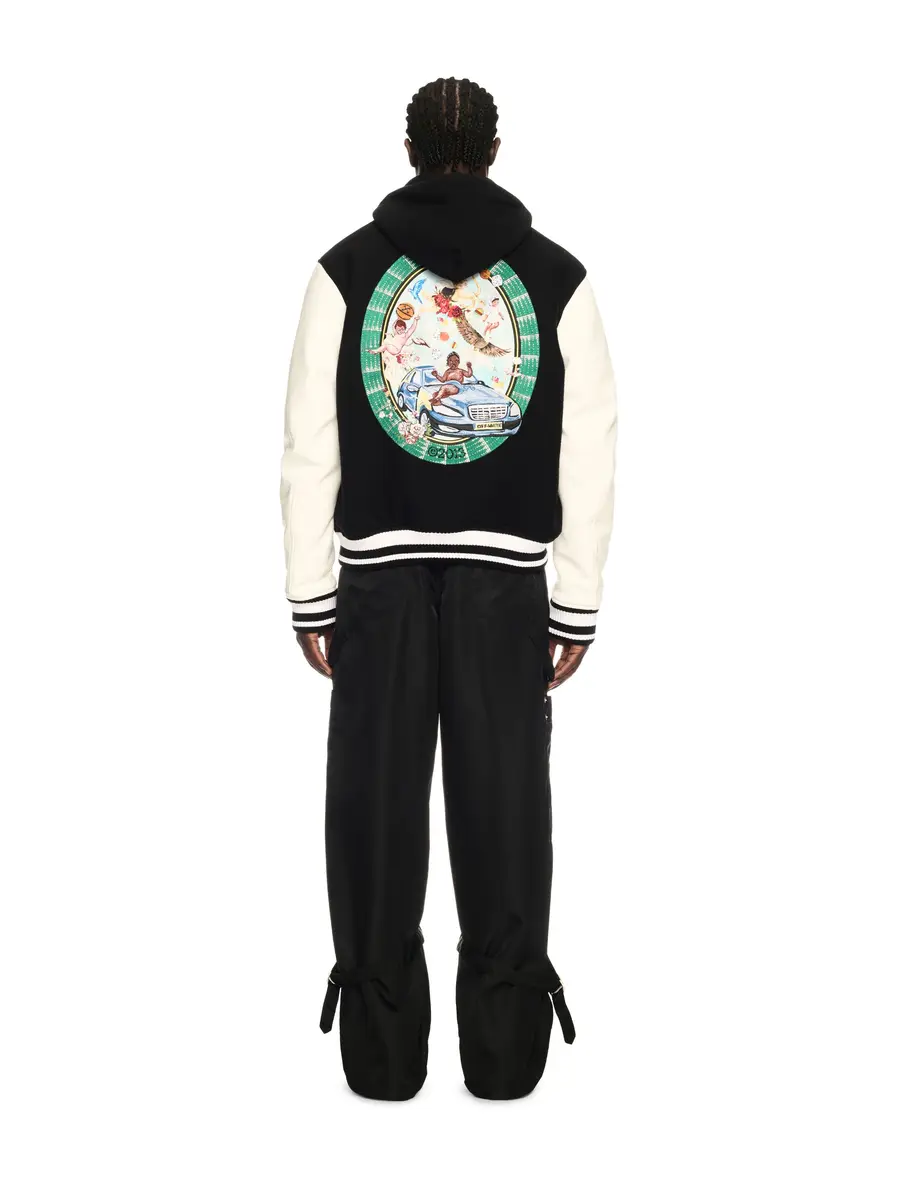 Off-White Fresco Leather/Wool Varsity Jacket | Thumbnail 4 Off-White Fresco Leather/Wool Varsity Jacket | Thumbnail 4