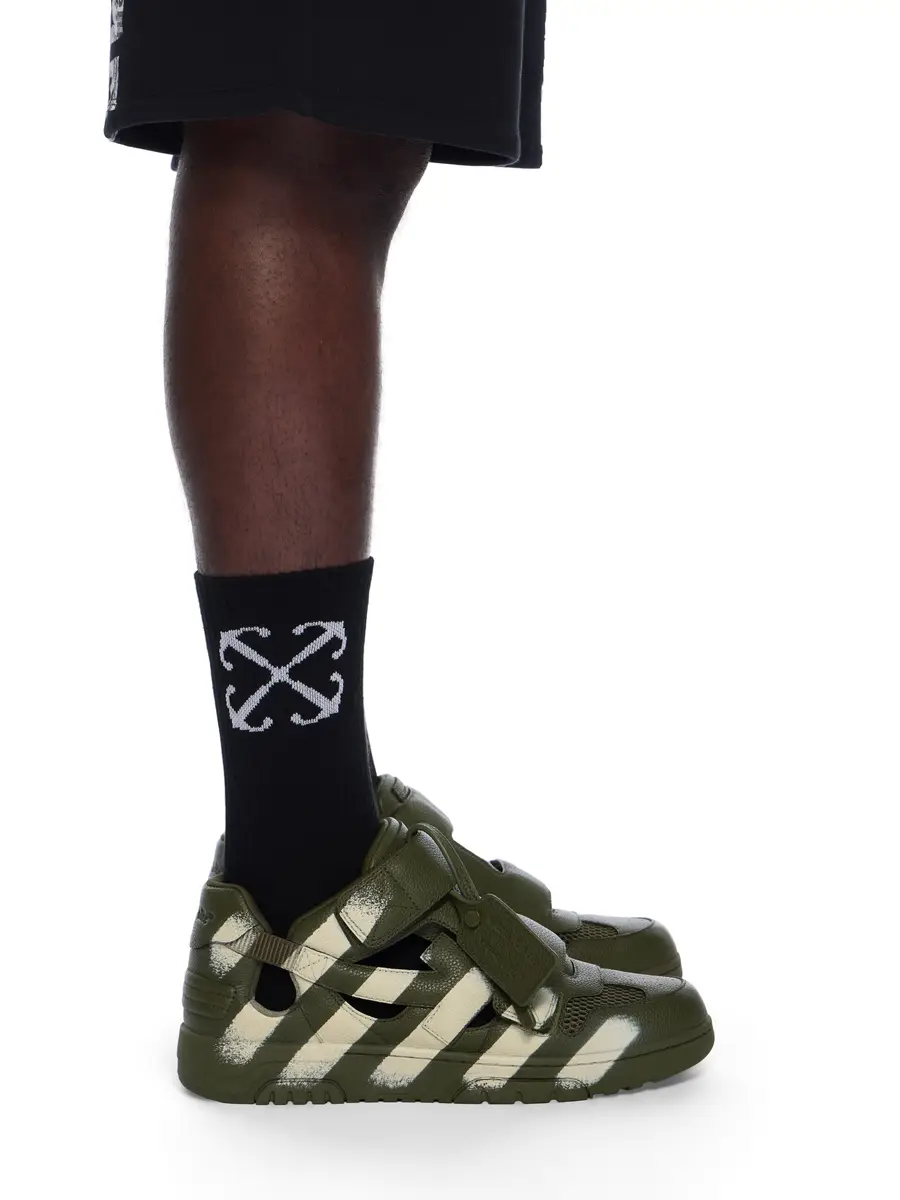 Off-White Out Of Office Striped Sandals | Thumbnail 2 Off-White Out Of Office Striped Sandals | Thumbnail 2