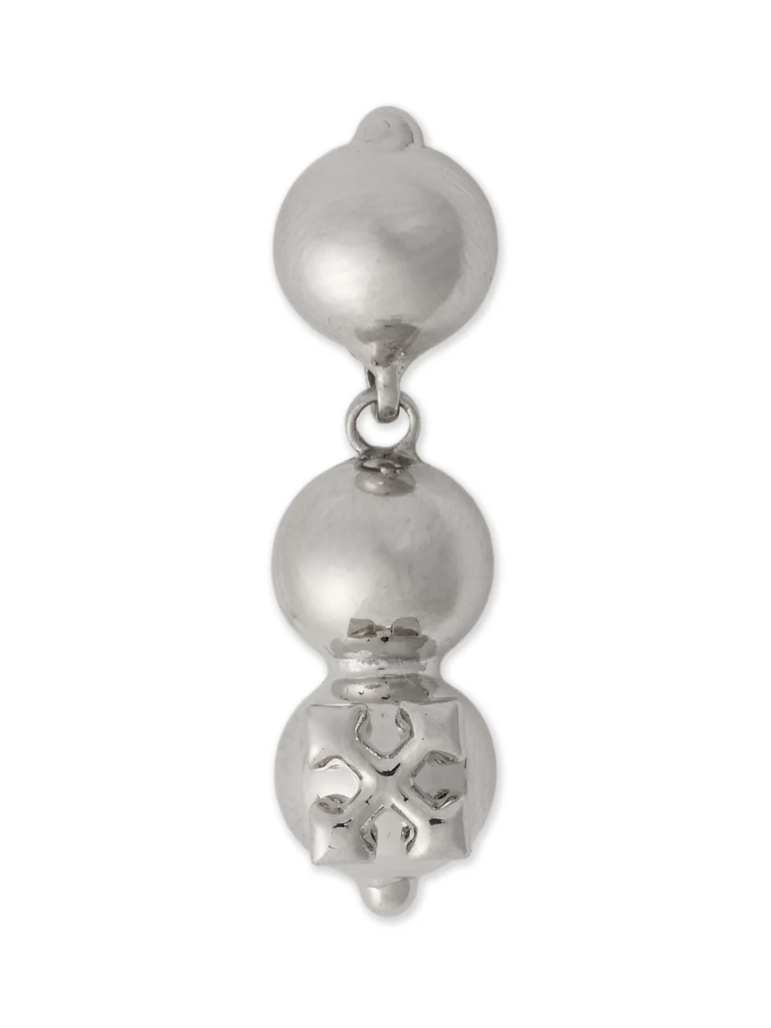 Off-White Arrow Ballchain Mono Earring