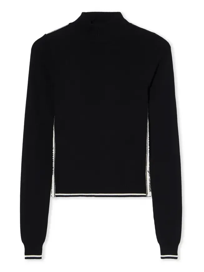 Logoband Knit Turtleneck Sweater Logoband Knit Turtleneck Sweater
