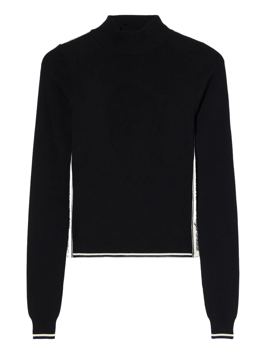 Logoband Knit Turtleneck Sweater Logoband Knit Turtleneck Sweater
