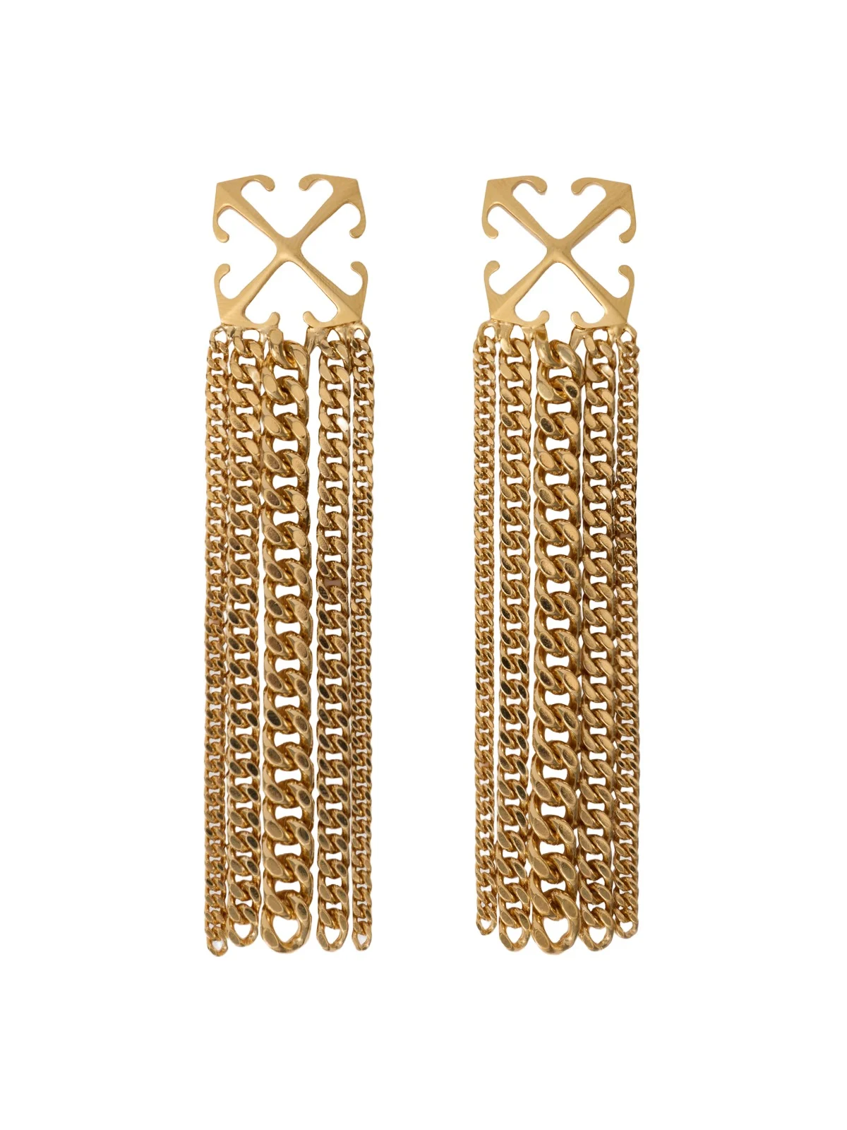 Arrow Chain Pendant Earrings Arrow Chain Pendant Earrings