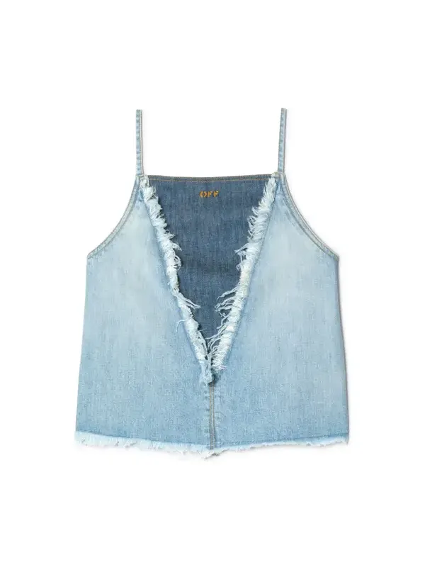 Denim Doll Top