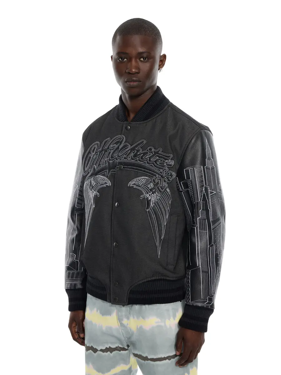 Off-White Skyline Varsity Jacket | Thumbnail 5