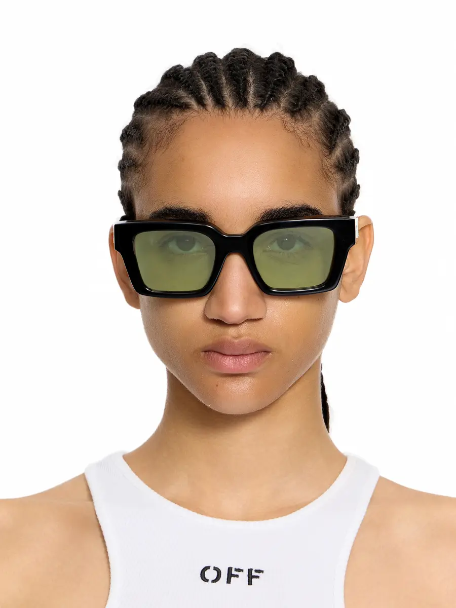 Off-White Virgil L Light Green Lens Sunglasses