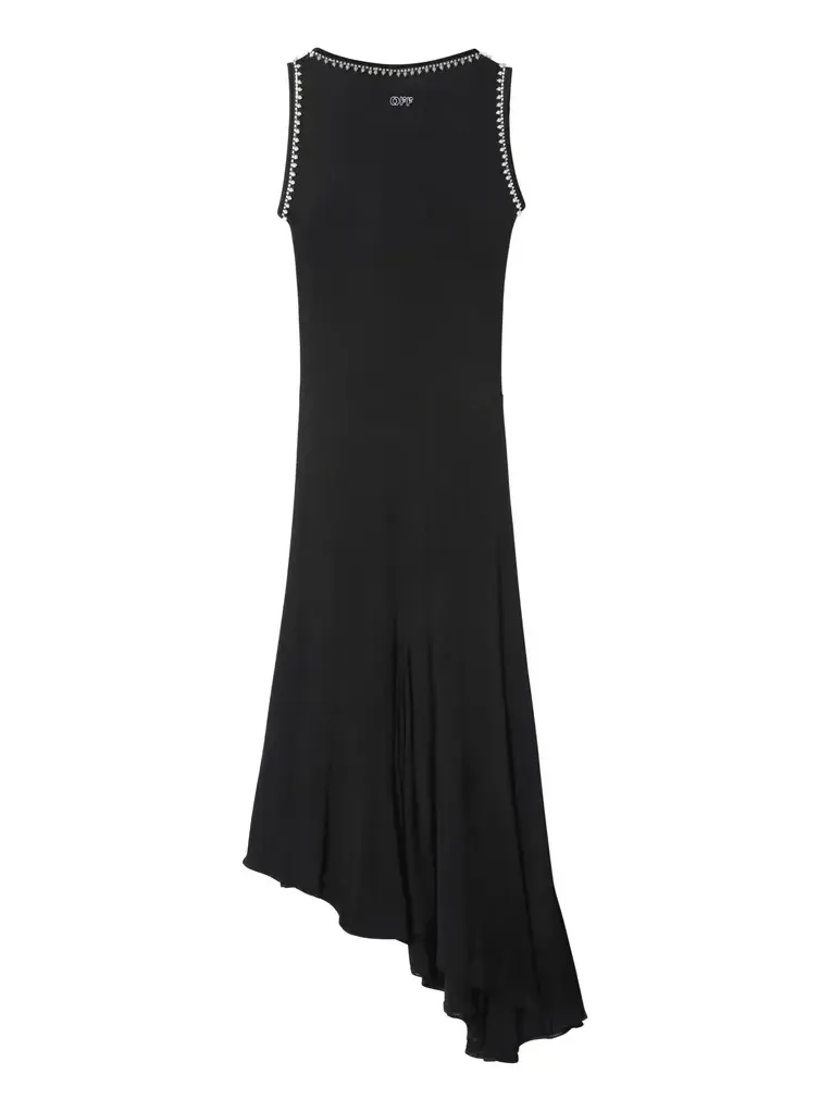 LIGHT RIB EMB 20S LONG DRESS LIGHT RIB EMB 20S LONG DRESS