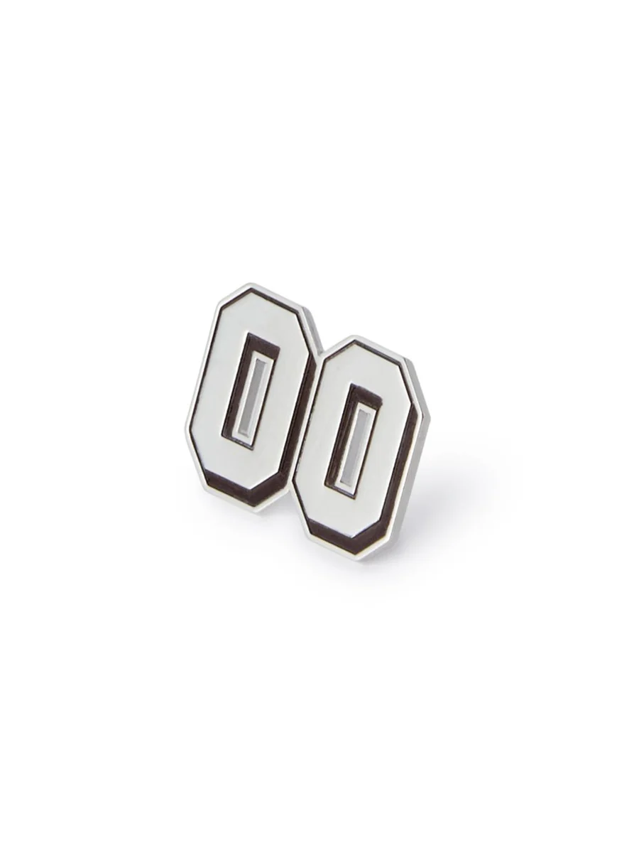 Silver Zero-Zero Dubrae Charm Silver Zero-Zero Dubrae Charm