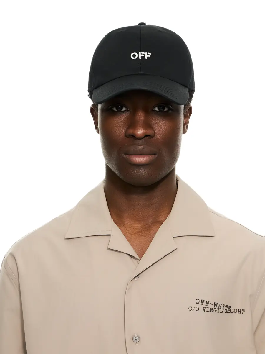 Off-White Drill Off Stamp Baseball Cap | Thumbnail 2