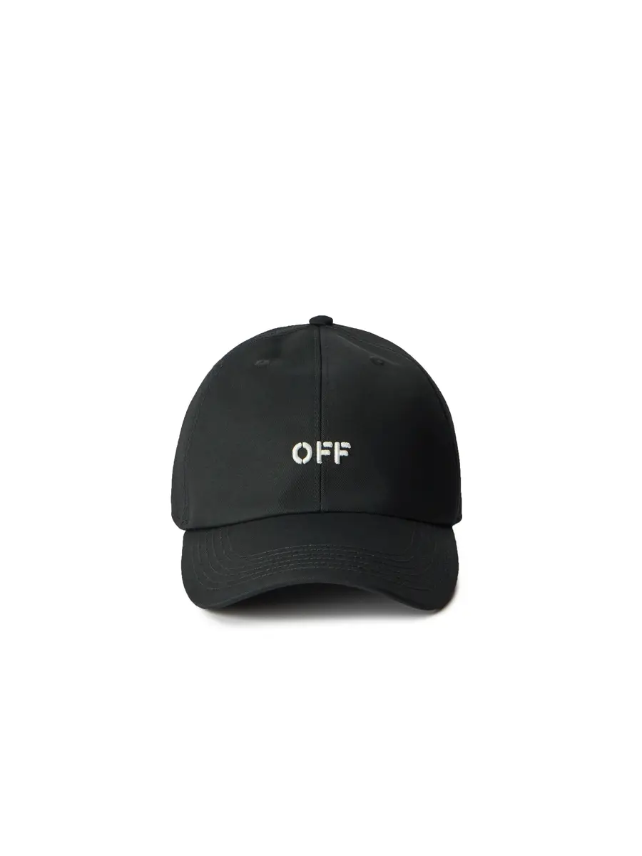 Off-White Drill Off Stamp Baseball Cap | Image 1 Off-White Drill Off Stamp Baseball Cap | Image 1
