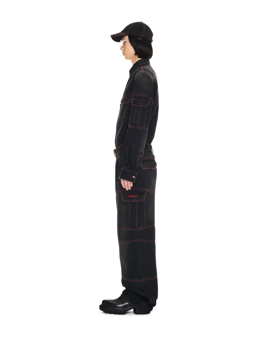 Off-White SCRIPT SAMURAI STRAIGHT JEANS | Thumbnail 3 Off-White SCRIPT SAMURAI STRAIGHT JEANS | Thumbnail 3