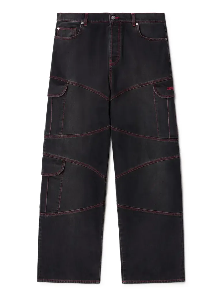SCRIPT SAMURAI STRAIGHT JEANS