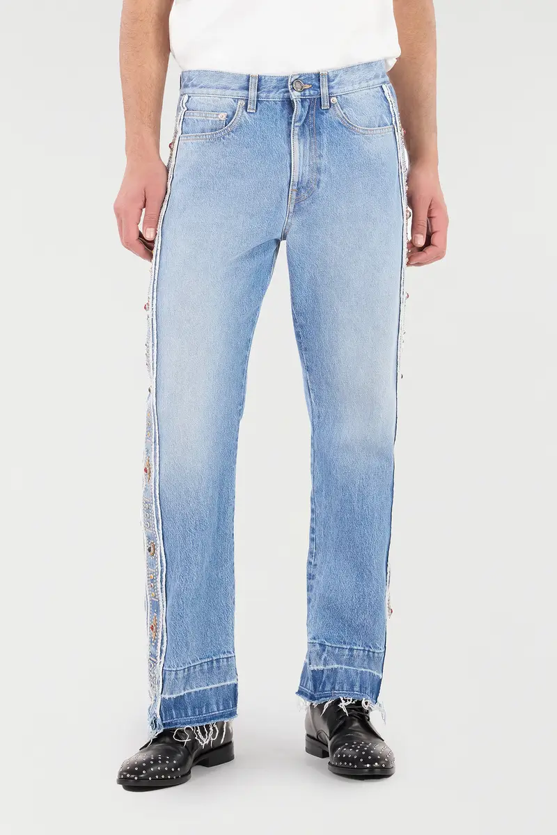 Roberto Cavalli Jeans With Stud And Stone Pattern | Thumbnail 2 Roberto Cavalli Jeans With Stud And Stone Pattern | Thumbnail 2