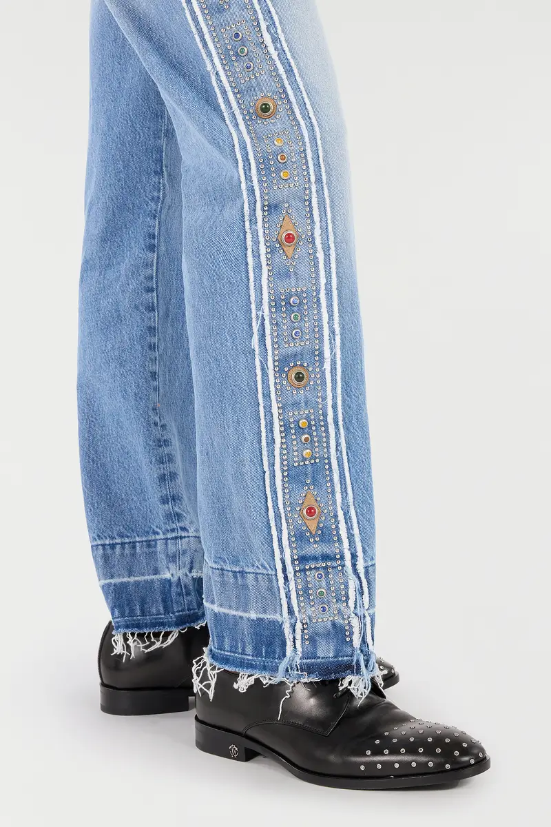 Roberto Cavalli Jeans With Stud And Stone Pattern | Thumbnail 5 Roberto Cavalli Jeans With Stud And Stone Pattern | Thumbnail 5