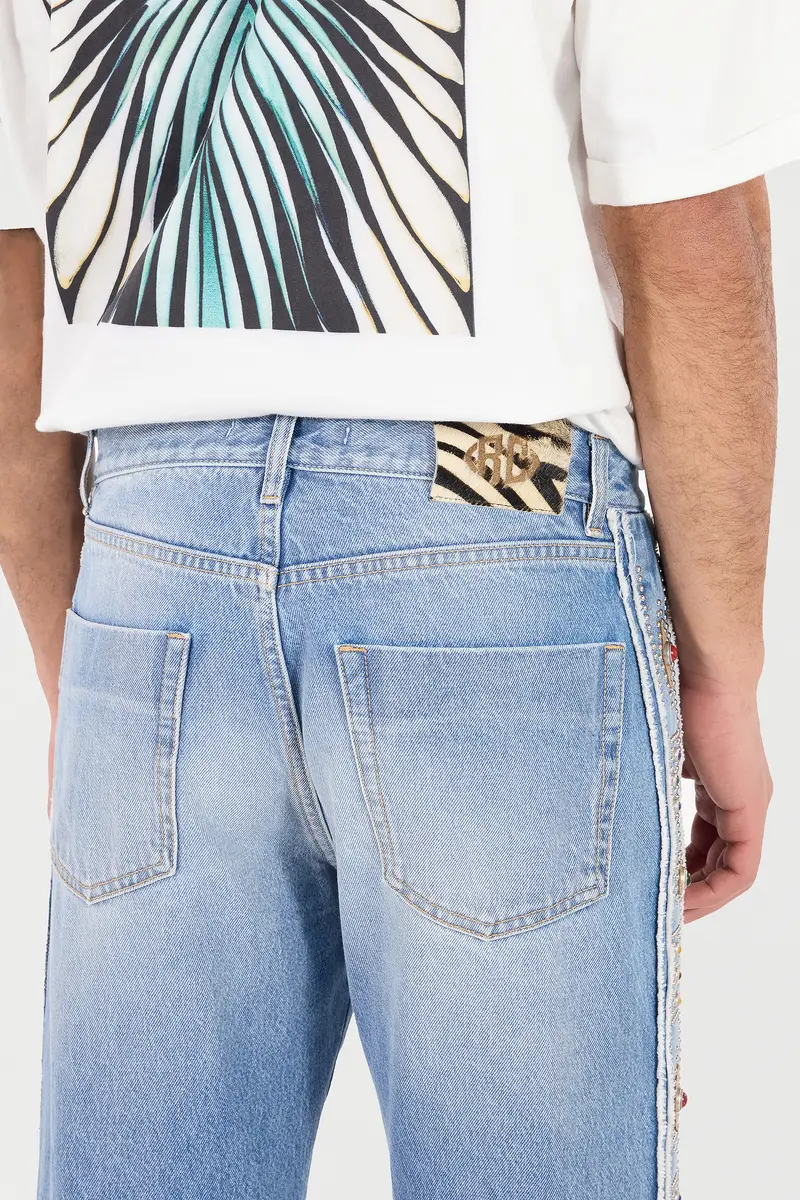 Roberto Cavalli Jeans With Stud And Stone Pattern | Thumbnail 6 Roberto Cavalli Jeans With Stud And Stone Pattern | Thumbnail 6
