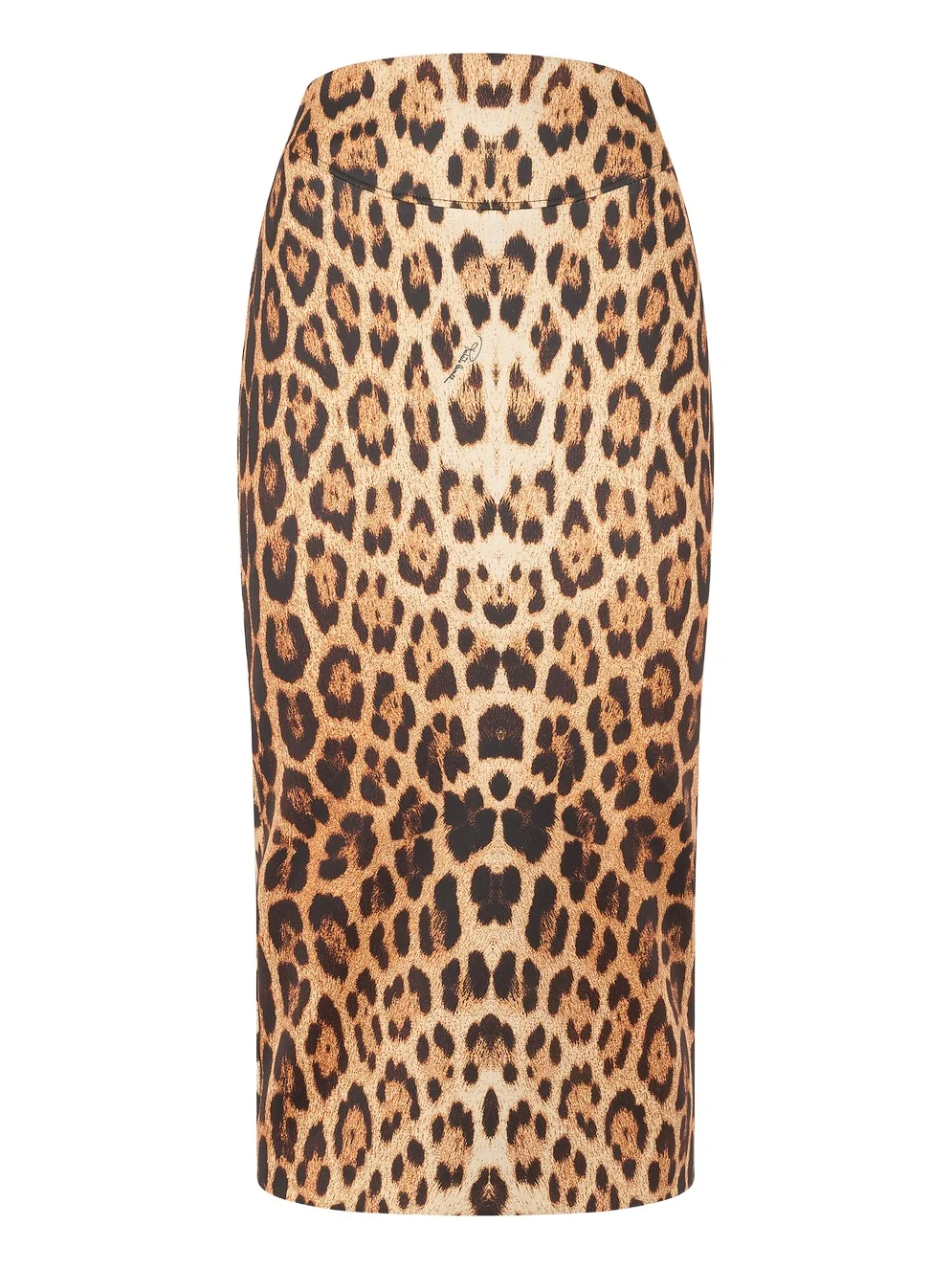 Pencil Skirt With Jaguar Skin Print Pencil Skirt With Jaguar Skin Print