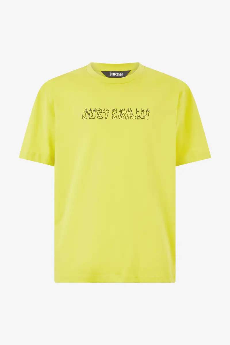 Roberto Cavalli T-Shirt With Flaming Lettering | Thumbnail 2