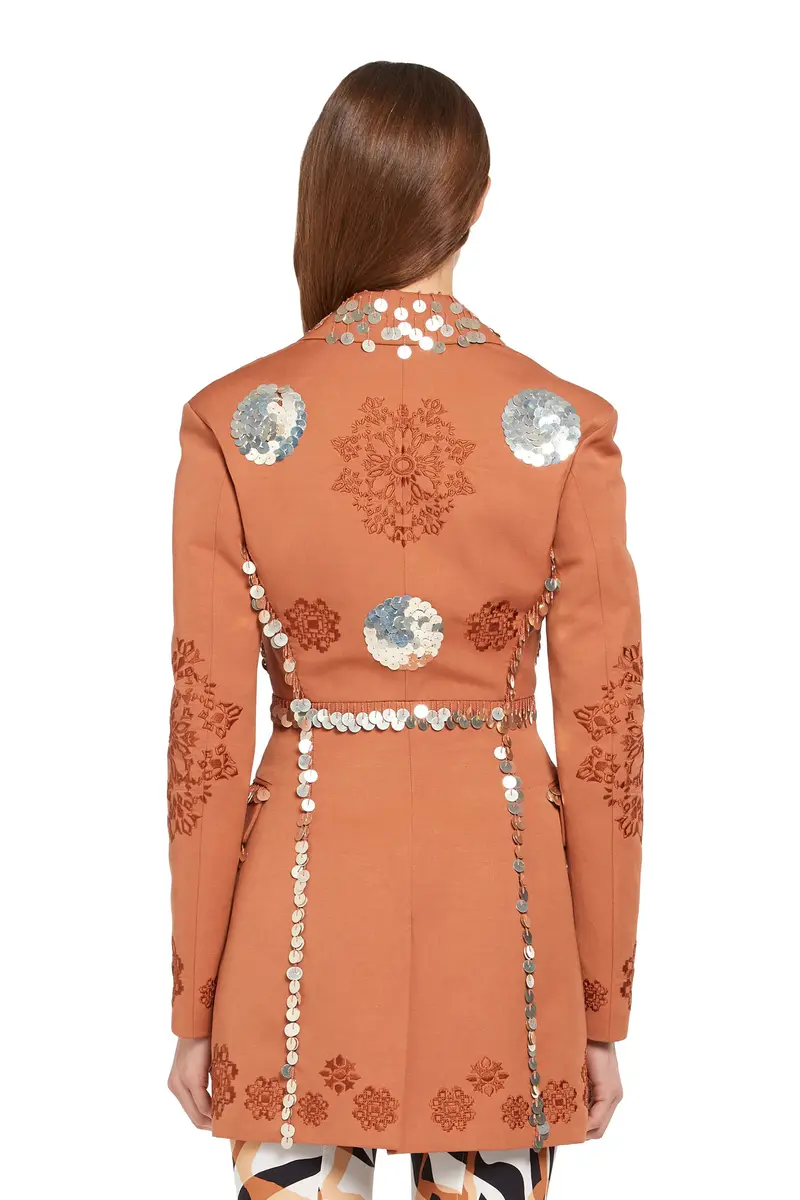 Roberto Cavalli Paillettes embroidered tailored jacket | Thumbnail 3