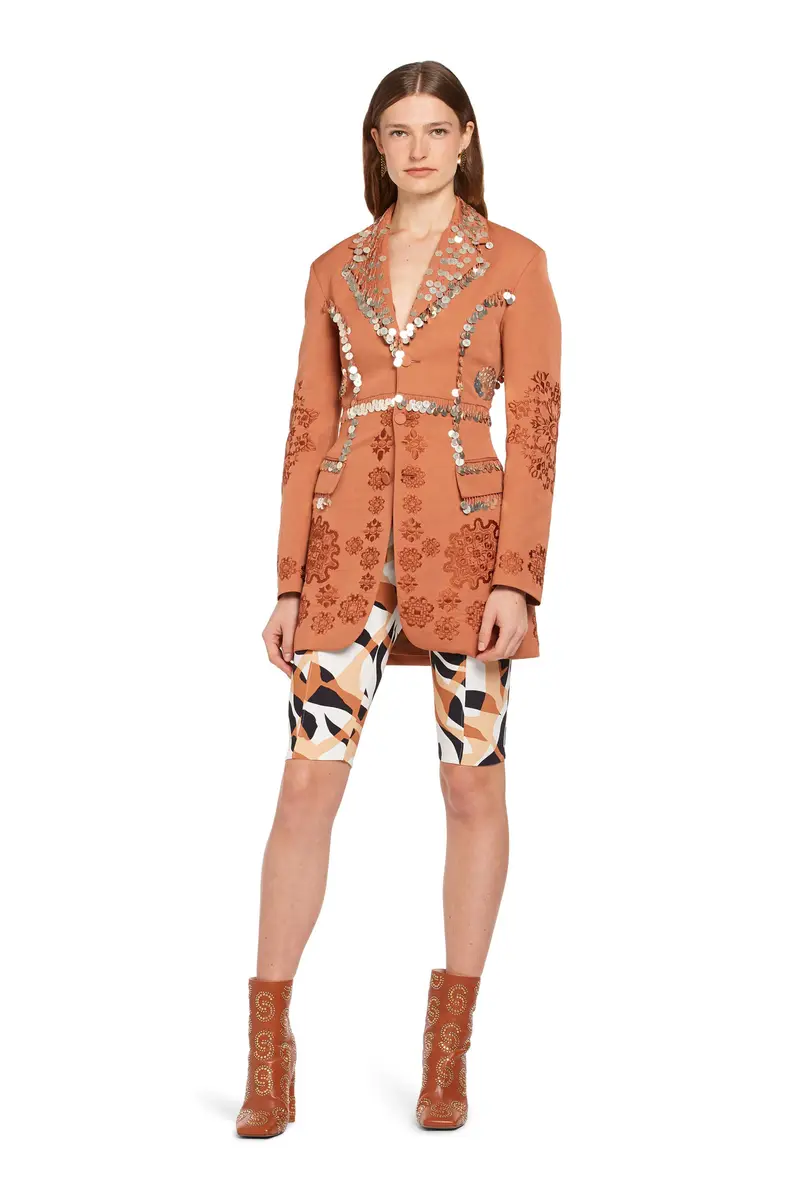 Roberto Cavalli Paillettes embroidered tailored jacket | Thumbnail 4