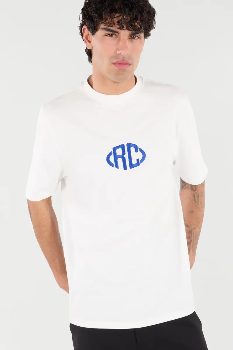 Roberto Cavalli Cotton T-Shirt With Monogram | Thumbnail 5