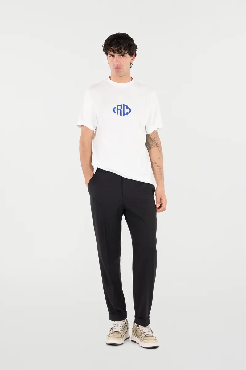 Roberto Cavalli Cotton T-Shirt With Monogram | Thumbnail 7