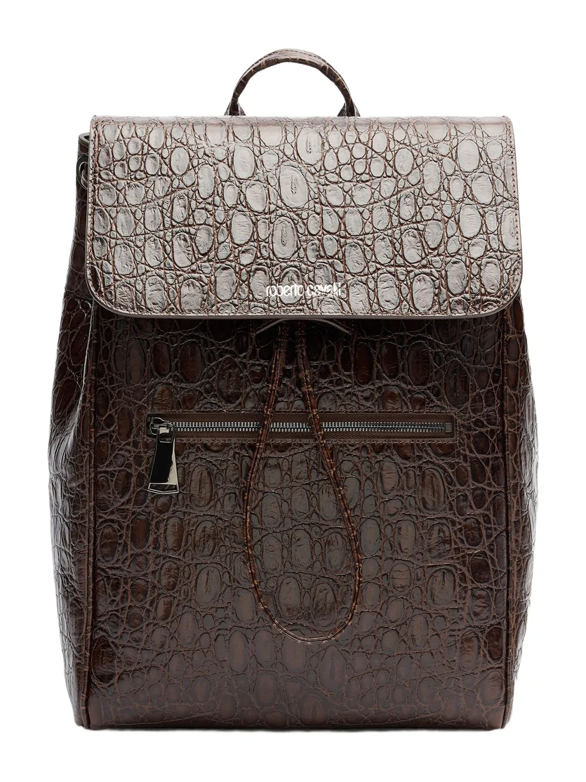 Crocodile Scale-Effect Backpack Crocodile Scale-Effect Backpack