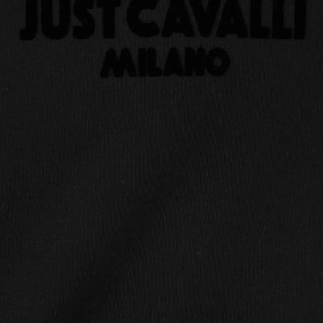 Roberto Cavalli T-Shirt With JC Monogram And Contrasting Topstitching | Thumbnail 4