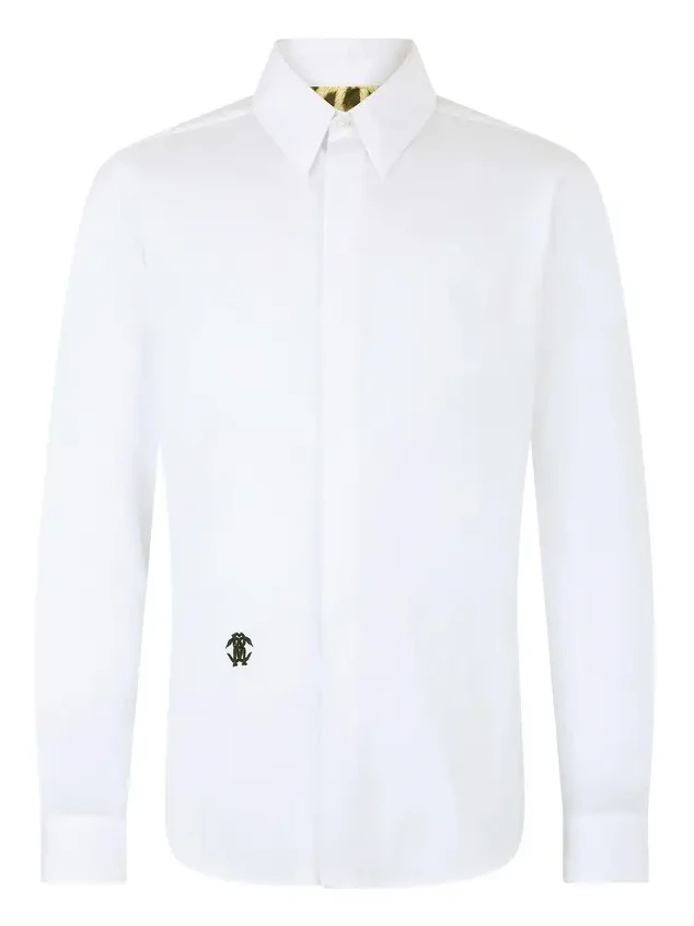 Cotton Shirt With Embroidery Cotton Shirt With Embroidery