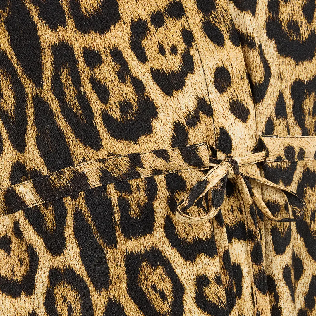 Roberto Cavalli Leopard Print Mini Dress | Thumbnail 4 Roberto Cavalli Leopard Print Mini Dress | Thumbnail 4