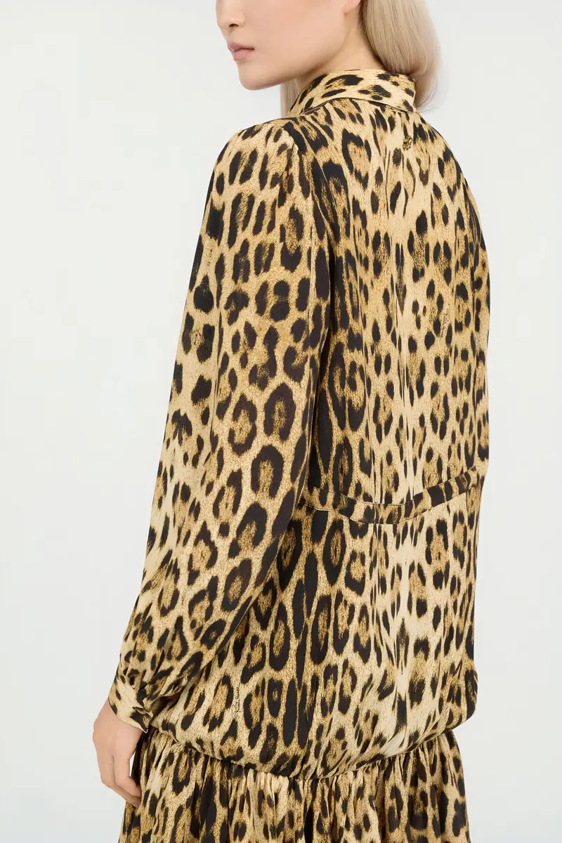 Roberto Cavalli Leopard Print Mini Dress | Thumbnail 6 Roberto Cavalli Leopard Print Mini Dress | Thumbnail 6