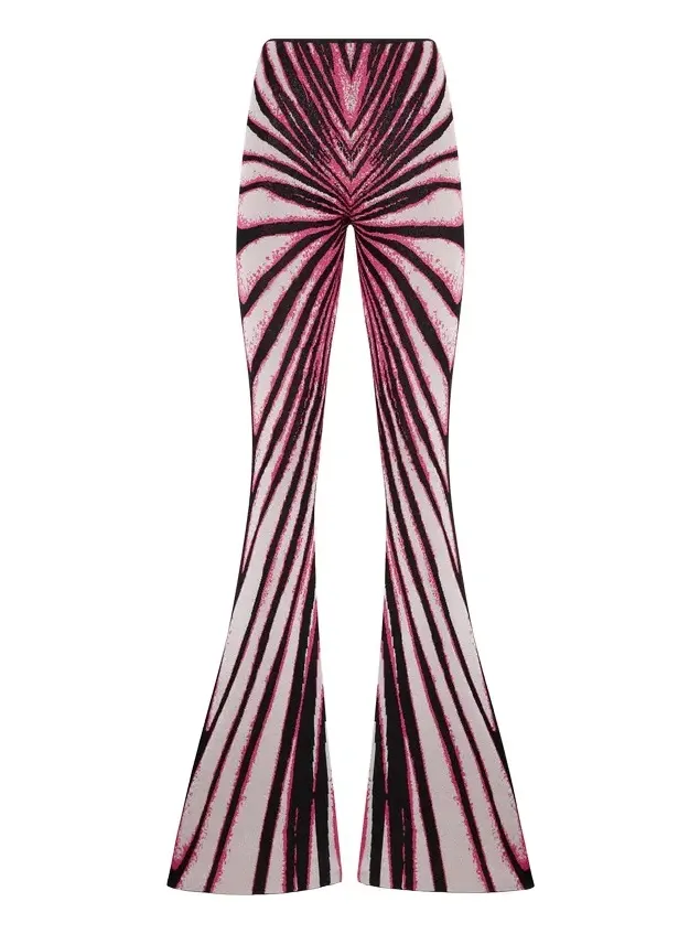 Ray Of Paradise Print Trousers Ray Of Paradise Print Trousers