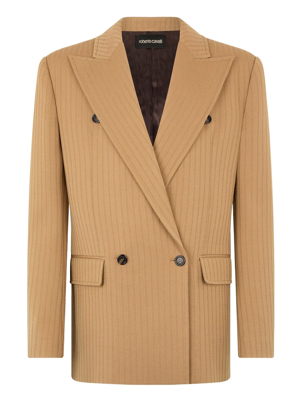Striped Double-Breasted Jacket Striped Double-Breasted Jacket