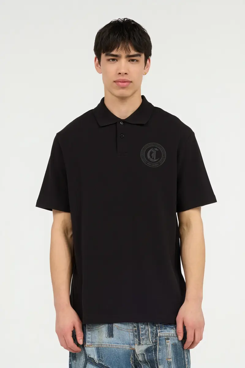 Roberto Cavalli Polo With JC Monogram Embroidery | Thumbnail 2