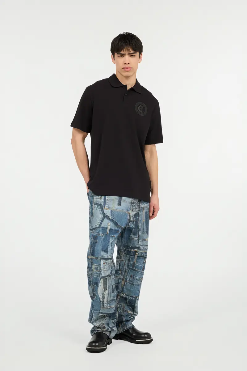 Roberto Cavalli Polo With JC Monogram Embroidery | Thumbnail 7