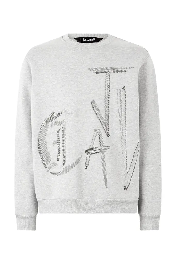 Roberto Cavalli Sweatshirt With Lettering | Image 1 Roberto Cavalli Sweatshirt With Lettering | Image 1