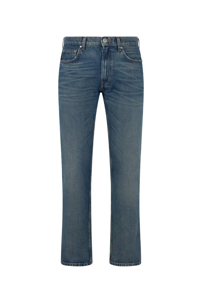 Roberto Cavalli Blue Jeans with Monogram RC | Image 1 Roberto Cavalli Blue Jeans with Monogram RC | Image 1