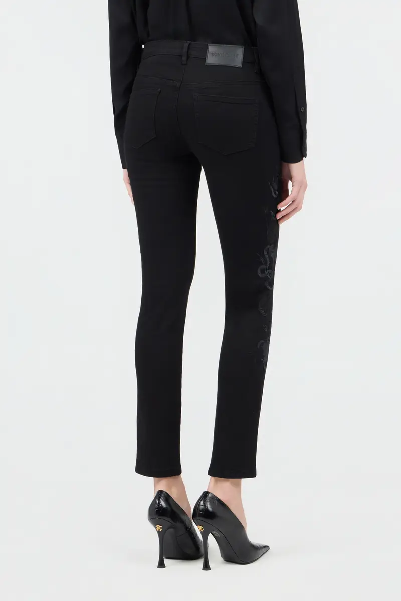 Roberto Cavalli Black Denim Jeans | Thumbnail 3