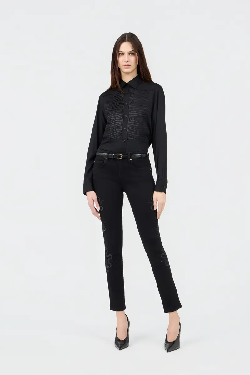Roberto Cavalli Black Denim Jeans | Thumbnail 6