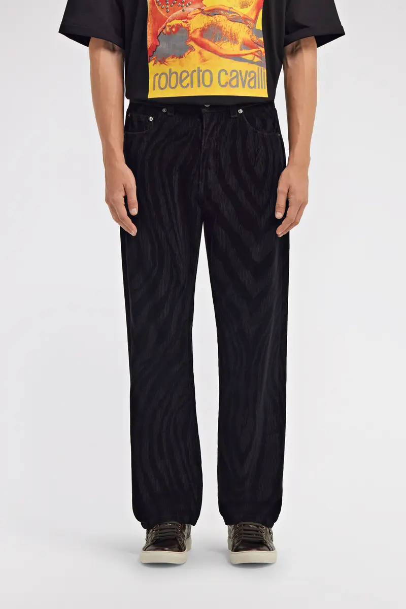 Roberto Cavalli Zebra print Jeans | Thumbnail 2