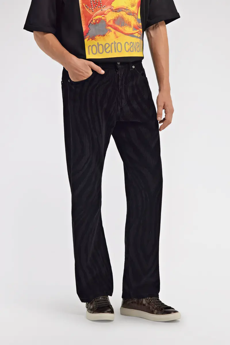 Roberto Cavalli Zebra print Jeans | Thumbnail 4