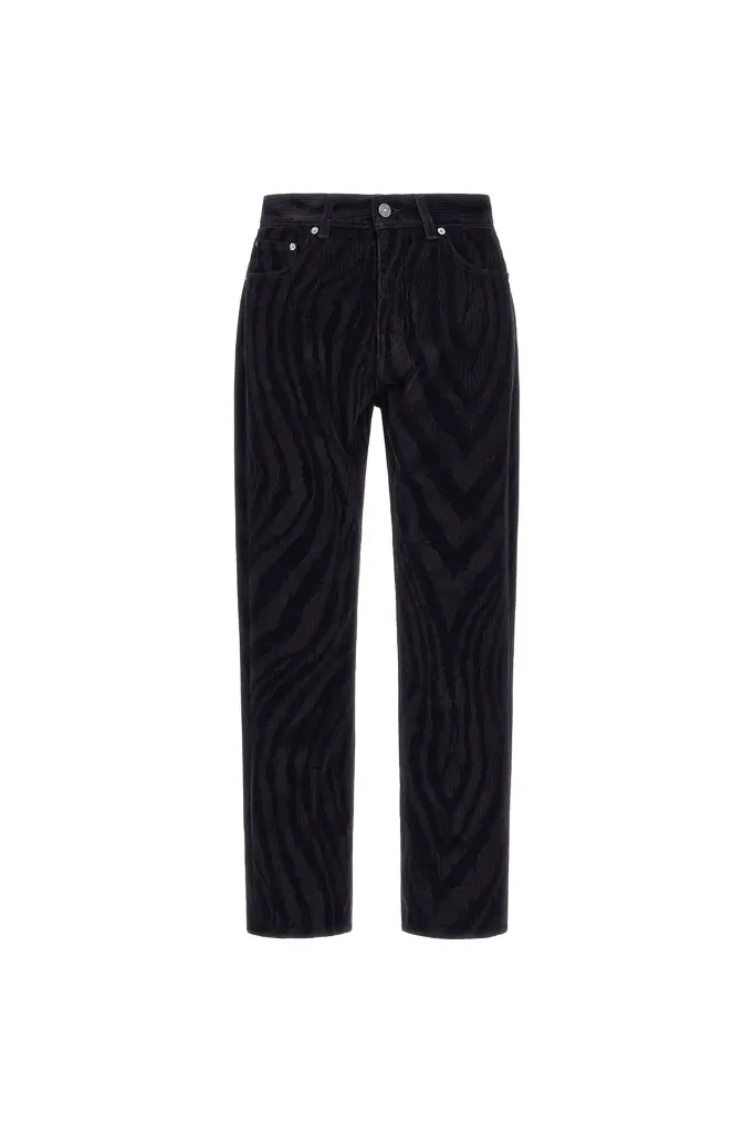 Roberto Cavalli Zebra print Jeans