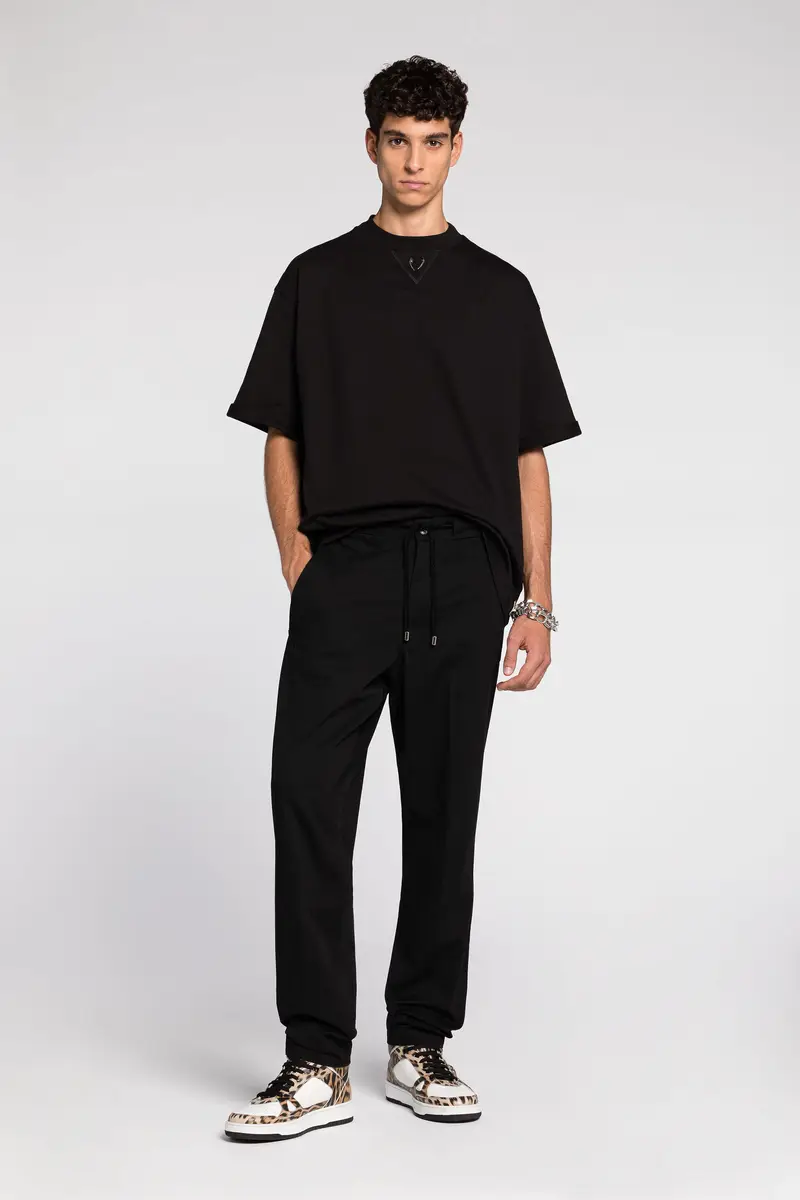 Roberto Cavalli Logo-embroidered cotton trousers | Thumbnail 2 Roberto Cavalli Logo-embroidered cotton trousers | Thumbnail 2