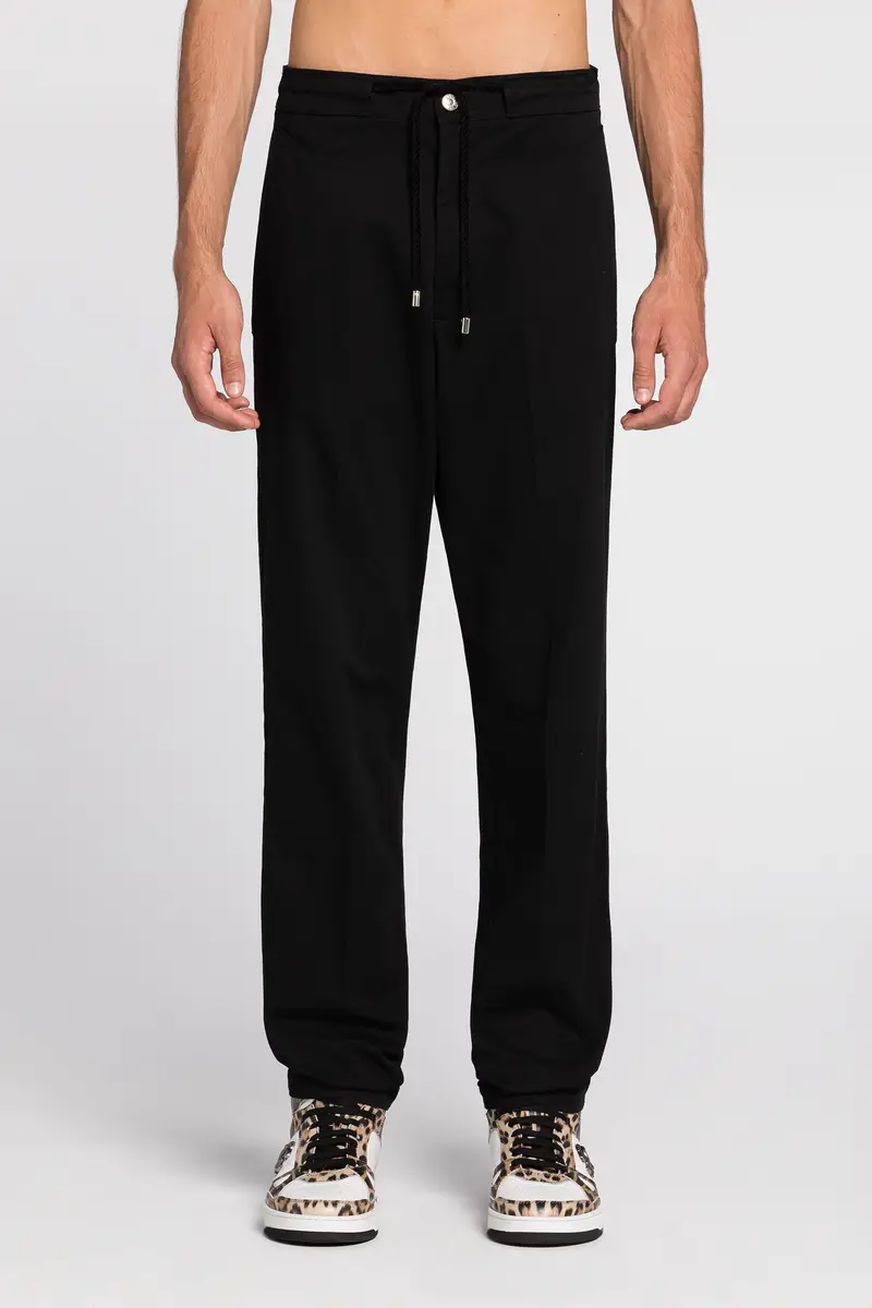 Roberto Cavalli Logo-embroidered cotton trousers | Thumbnail 3 Roberto Cavalli Logo-embroidered cotton trousers | Thumbnail 3
