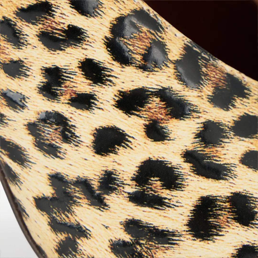 Roberto Cavalli Animal-Print Leather Pumps with Snake Detail | Thumbnail 4