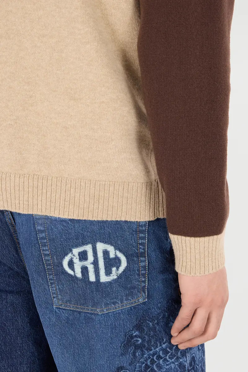 Roberto Cavalli Cardigan With RC Monogram Patch | Thumbnail 5 Roberto Cavalli Cardigan With RC Monogram Patch | Thumbnail 5