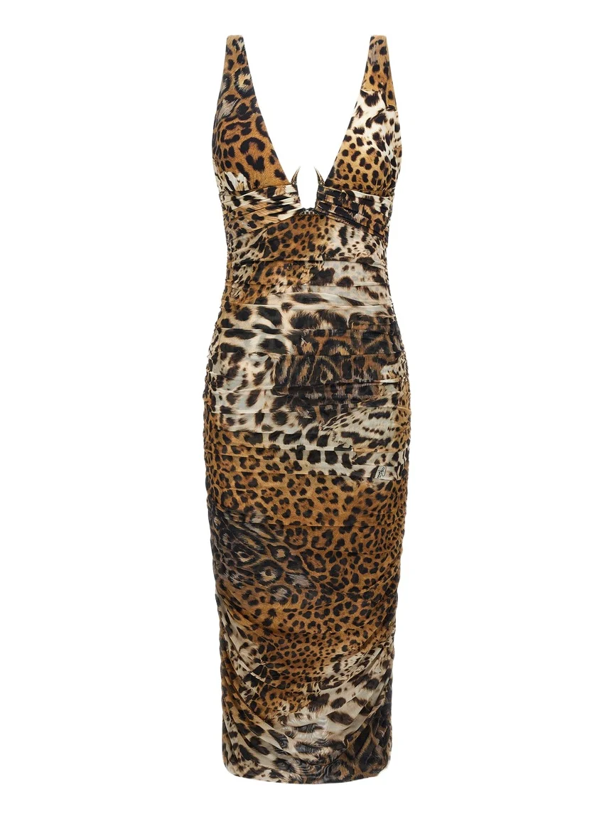 Jaguar Skin print dress