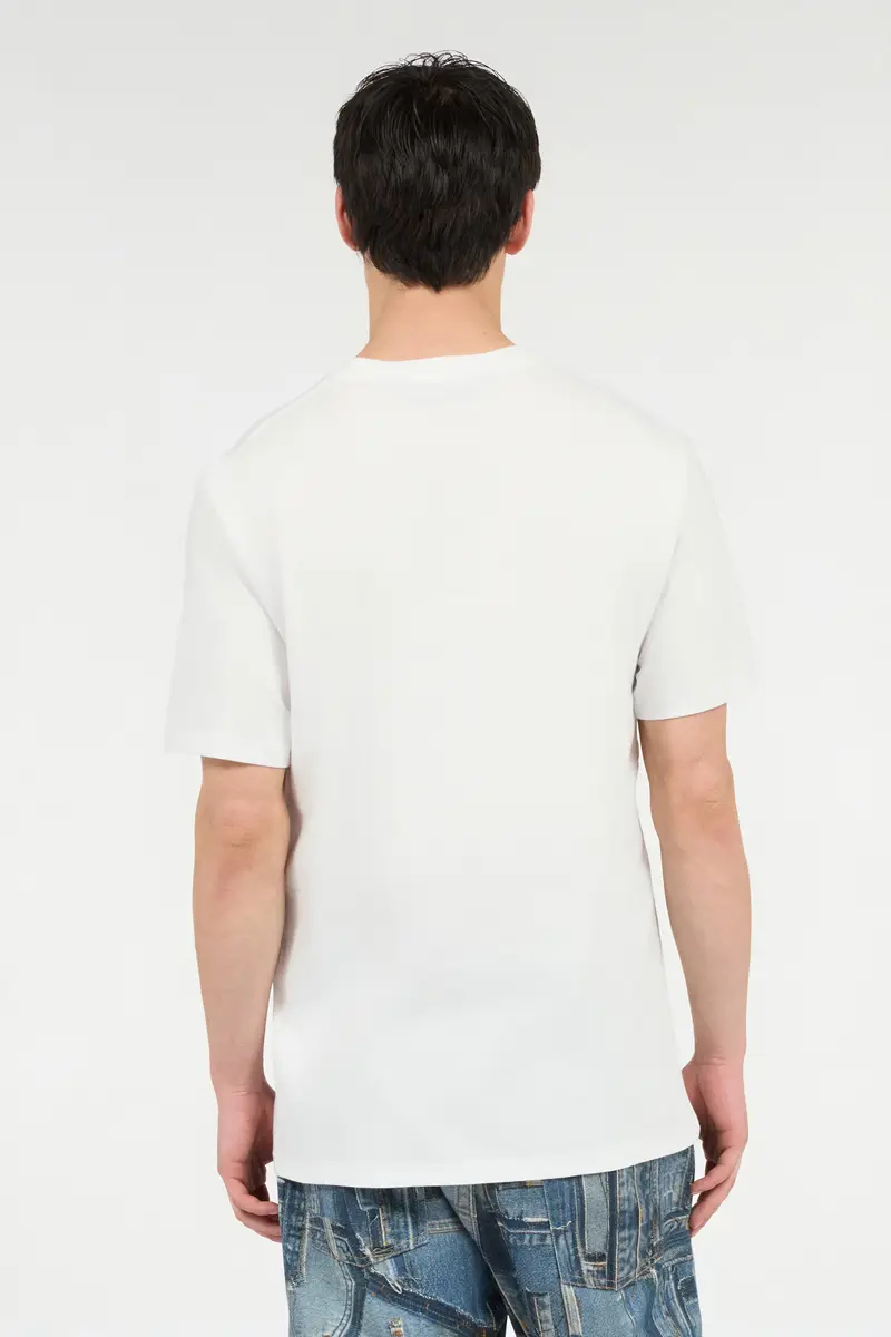 Roberto Cavalli T-Shirt With Flocked Logo | Thumbnail 3